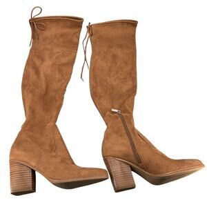 NEW Mark Fisher Women’s Garwin Over the Knee Boots Brown Size 6M